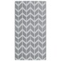 vidaXL Alfombra de exterior PP gris 80x150 cm vidaXL Alfombra de exterior PP gris 80x150 cm