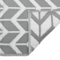 vidaXL Alfombra de exterior PP gris 80x150 cm vidaXL Alfombra de exterior PP gris 80x150 cm