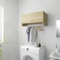 vidaXL Armario de madera contrachapada color roble Sonoma 70x32,5x35cm vidaXL Armario de madera contrachapada color roble Sonoma 70x32,5x35cm