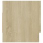 vidaXL Armario de madera contrachapada color roble Sonoma 70x32,5x35cm vidaXL Armario de madera contrachapada color roble Sonoma 70x32,5x35cm