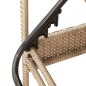 vidaXL Tumbona con cojín ratán sintético beige 63x200x81 cm vidaXL Tumbona con cojín ratán sintético beige 63x200x81 cm