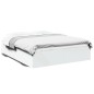 vidaXL Estructura de cama madera de ingeniería blanca 150x200 cm vidaXL Estructura de cama madera de ingeniería blanca 150x200 cm