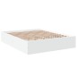 vidaXL Estructura de cama madera de ingeniería blanca 150x200 cm vidaXL Estructura de cama madera de ingeniería blanca 150x200 cm