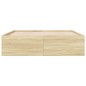 vidaXL Estructura de cama madera de ingeniería roble Sonoma 180x200 cm vidaXL Estructura de cama madera de ingeniería roble Sonoma 180x200 cm