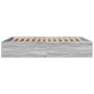 vidaXL Estructura de cama madera de ingeniería gris Sonoma 160x200 cm vidaXL Estructura de cama madera de ingeniería gris Sonoma 160x200 cm