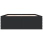 vidaXL Estructura de cama madera de ingeniería negra 140x190 cm vidaXL Estructura de cama madera de ingeniería negra 140x190 cm