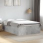 vidaXL Estructura de cama madera de ingeniería gris hormigón 120x200cm vidaXL Estructura de cama madera de ingeniería gris hormigón 120x200cm