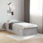 vidaXL Estructura de cama madera de ingeniería gris hormigón 90x190 cm vidaXL Estructura de cama madera de ingeniería gris hormigón 90x190 cm
