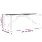 vidaXL Mesa de comedor madera maciza de acacia 200x90x74 cm vidaXL Mesa de comedor madera maciza de acacia 200x90x74 cm