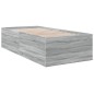 vidaXL Estructura de cama madera de ingeniería gris Sonoma 75x190 cm vidaXL Estructura de cama madera de ingeniería gris Sonoma 75x190 cm