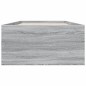 vidaXL Estructura de cama madera de ingeniería gris Sonoma 75x190 cm vidaXL Estructura de cama madera de ingeniería gris Sonoma 75x190 cm