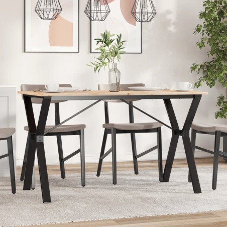 vidaXL Patas de mesa comedor estructura Y hierro fundido 120x60x73 cm