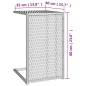 vidaXL Mesa en forma de C ratán sintético marrón 40x35x60 cm vidaXL Mesa en forma de C ratán sintético marrón 40x35x60 cm