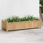vidaXL Jardinera de bambú 100x30x25 cm vidaXL Jardinera de bambú 100x30x25 cm