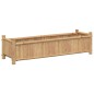 vidaXL Jardinera de bambú 100x30x25 cm vidaXL Jardinera de bambú 100x30x25 cm