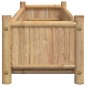 vidaXL Jardinera de bambú 100x30x25 cm vidaXL Jardinera de bambú 100x30x25 cm