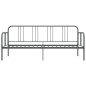 vidaXL Estructura de sofá cama de metal gris 90x200 cm vidaXL Estructura de sofá cama de metal gris 90x200 cm