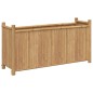 vidaXL Jardinera de bambú 100x30x50 cm