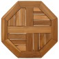 vidaXL Tablero de mesa octogonal de madera maciza de teca 40x40x2,5 cm vidaXL Tablero de mesa octogonal de madera maciza de teca 40x40x2,5 cm