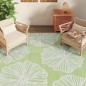 vidaXL Alfombra de exterior PP verde 190x290 cm vidaXL Alfombra de exterior PP verde 190x290 cm