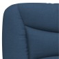 vidaXL Cama con colchón tela azul 90x190 cm vidaXL Cama con colchón tela azul 90x190 cm