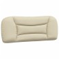 vidaXL Cama con colchón tela color crema 100x200 cm vidaXL Cama con colchón tela color crema 100x200 cm