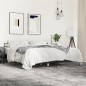 vidaXL Estructura de cama madera de ingeniería y metal negro 180x200cm vidaXL Estructura de cama madera de ingeniería y metal negro 180x200cm