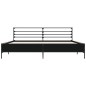 vidaXL Estructura de cama madera de ingeniería y metal negro 180x200cm vidaXL Estructura de cama madera de ingeniería y metal negro 180x200cm