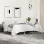 vidaXL Estructura de cama madera de ingeniería y metal negro 200x200cm vidaXL Estructura de cama madera de ingeniería y metal negro 200x200cm