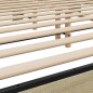 vidaXL Estructura cama madera ingeniería metal roble Sonoma 180x200 cm vidaXL Estructura cama madera ingeniería metal roble Sonoma 180x200 cm