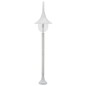 vidaXL Farola de jardín de aluminio blanca E27 120 cm vidaXL Farola de jardín de aluminio blanca E27 120 cm