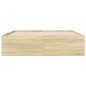 vidaXL Estructura de cama madera de ingeniería roble Sonoma 200x200 cm vidaXL Estructura de cama madera de ingeniería roble Sonoma 200x200 cm