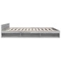 vidaXL Cama con cajones madera ingeniería gris Sonoma 180x200 cm vidaXL Cama con cajones madera ingeniería gris Sonoma 180x200 cm