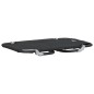vidaXL Cama para perros plegable tela oxford y acero gris antracita
