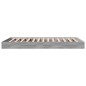 vidaXL Estructura de cama madera de ingeniería gris Sonoma 90x190 cm vidaXL Estructura de cama madera de ingeniería gris Sonoma 90x190 cm
