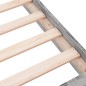 vidaXL Estructura de cama madera de ingeniería gris Sonoma 90x190 cm vidaXL Estructura de cama madera de ingeniería gris Sonoma 90x190 cm