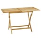 vidaXL Conjunto de comedor de jardín 5 piezas madera maciza de teca vidaXL Conjunto de comedor de jardín 5 piezas madera maciza de teca