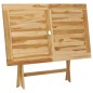 vidaXL Conjunto de comedor de jardín 5 piezas madera maciza de teca vidaXL Conjunto de comedor de jardín 5 piezas madera maciza de teca