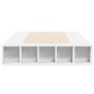 vidaXL Estructura de cama madera de ingeniería blanca 75x190 cm vidaXL Estructura de cama madera de ingeniería blanca 75x190 cm