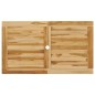 vidaXL Conjunto de comedor de jardín 5 piezas madera maciza de teca vidaXL Conjunto de comedor de jardín 5 piezas madera maciza de teca