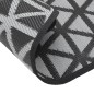 vidaXL Alfombra de exterior PP negro Ø200 cm vidaXL Alfombra de exterior PP negro Ø200 cm
