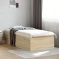 vidaXL Estructura de cama madera de ingeniería roble Sonoma 90x200 cm vidaXL Estructura de cama madera de ingeniería roble Sonoma 90x200 cm