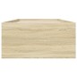 vidaXL Estructura de cama madera de ingeniería roble Sonoma 90x200 cm vidaXL Estructura de cama madera de ingeniería roble Sonoma 90x200 cm