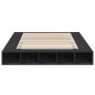 vidaXL Estructura de cama madera de ingeniería negra 150x200 cm vidaXL Estructura de cama madera de ingeniería negra 150x200 cm
