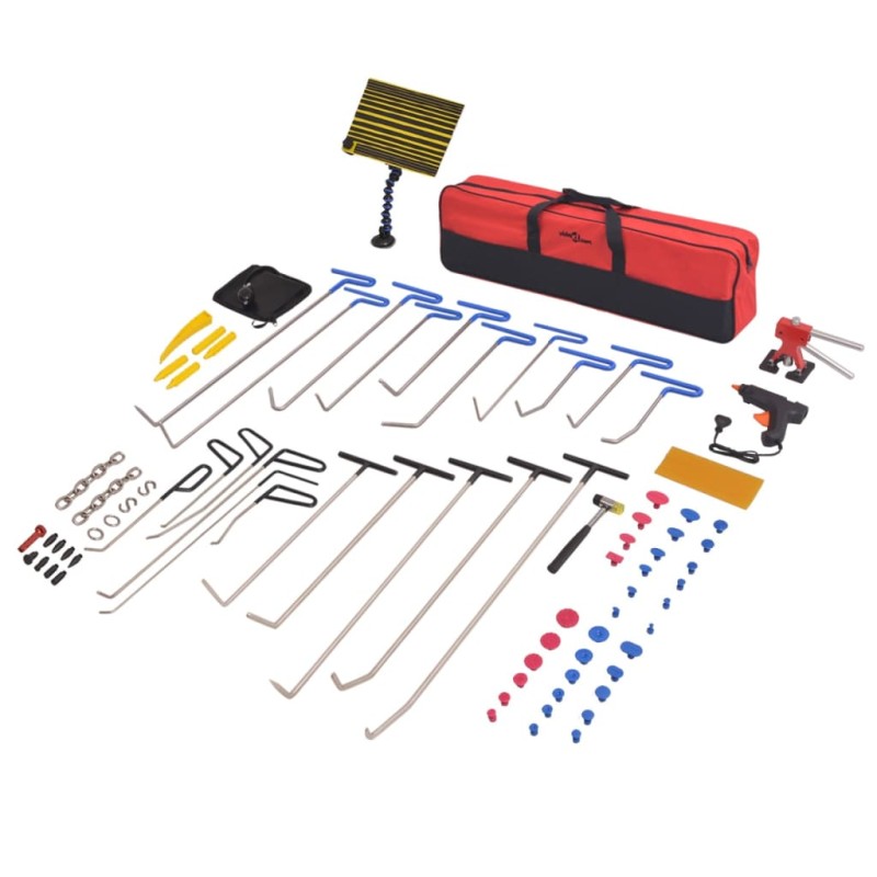 vidaXL Set reparación de abolladuras sin pintura acero inoxidable vidaXL Set reparación de abolladuras sin pintura acero inoxidable