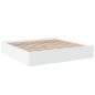 vidaXL Estructura de cama madera de ingeniería blanca 200x200 cm vidaXL Estructura de cama madera de ingeniería blanca 200x200 cm