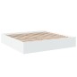 vidaXL Estructura de cama madera de ingeniería blanca 200x200 cm vidaXL Estructura de cama madera de ingeniería blanca 200x200 cm