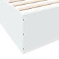 vidaXL Estructura de cama madera de ingeniería blanca 200x200 cm vidaXL Estructura de cama madera de ingeniería blanca 200x200 cm