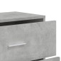vidaXL Aparadores 3 uds madera de ingeniería gris hormigón 60x31x84 cm vidaXL Aparadores 3 uds madera de ingeniería gris hormigón 60x31x84 cm