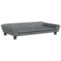 vidaXL Sofá para niños de terciopelo gris oscuro 100x50x26 cm vidaXL Sofá para niños de terciopelo gris oscuro 100x50x26 cm